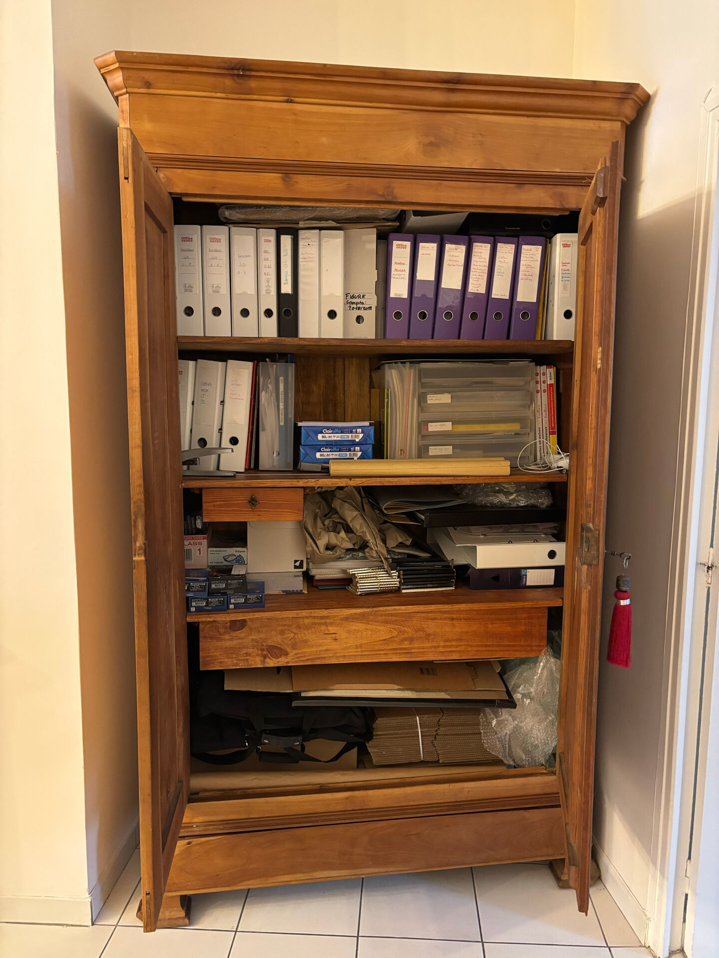 Ensemble mobilier ancien Louis Philippe