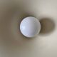White tulip pendant by Bonderup Fog and Monrup, Danish design 1970