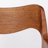 Niels Otto Møller Model 55 Armchair – Danish Teak Dining Chair Paper cord