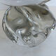 Daum crystal candle holder