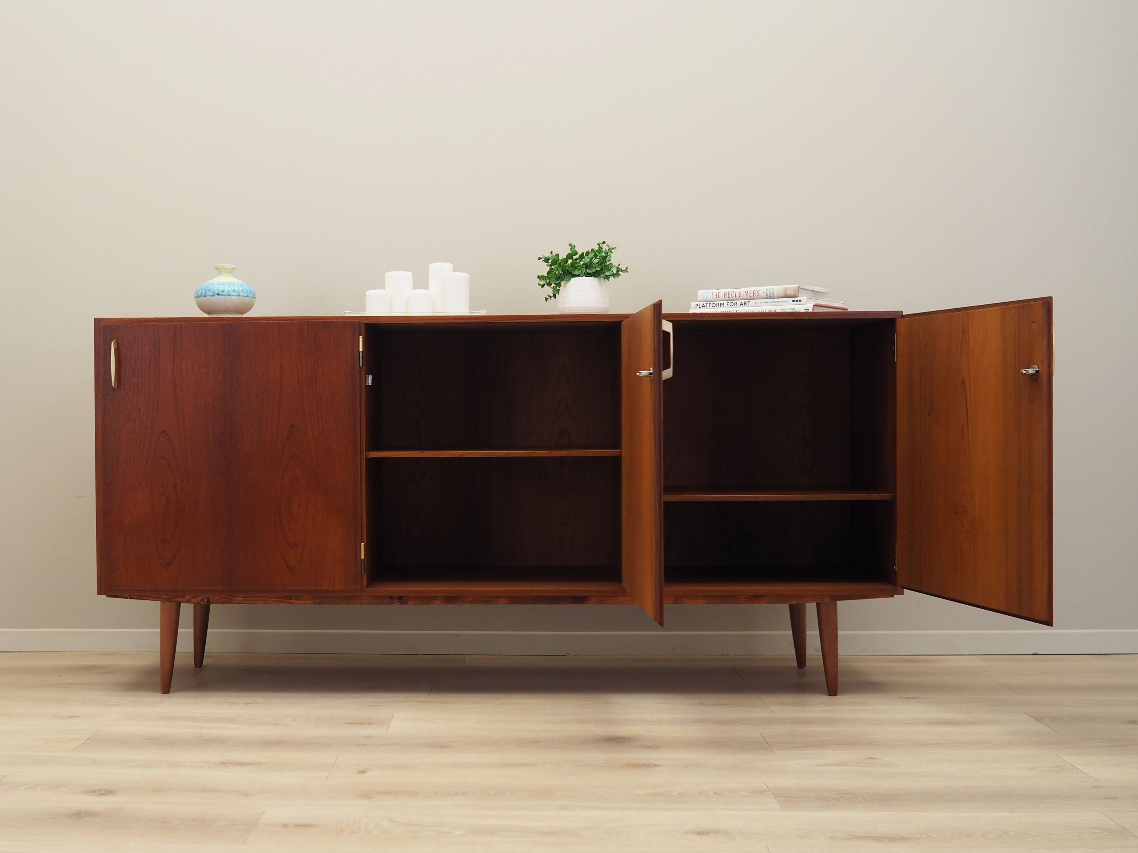 Teak sideboard, Danish design, 1960s, production: Denmark