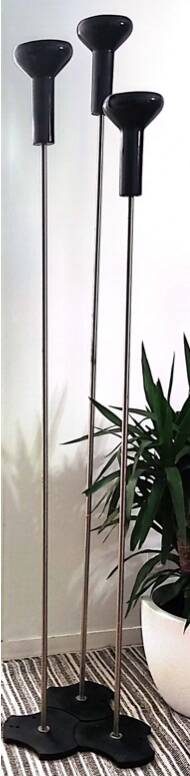 Three lamps model 1073/3 Gino Sarfatti