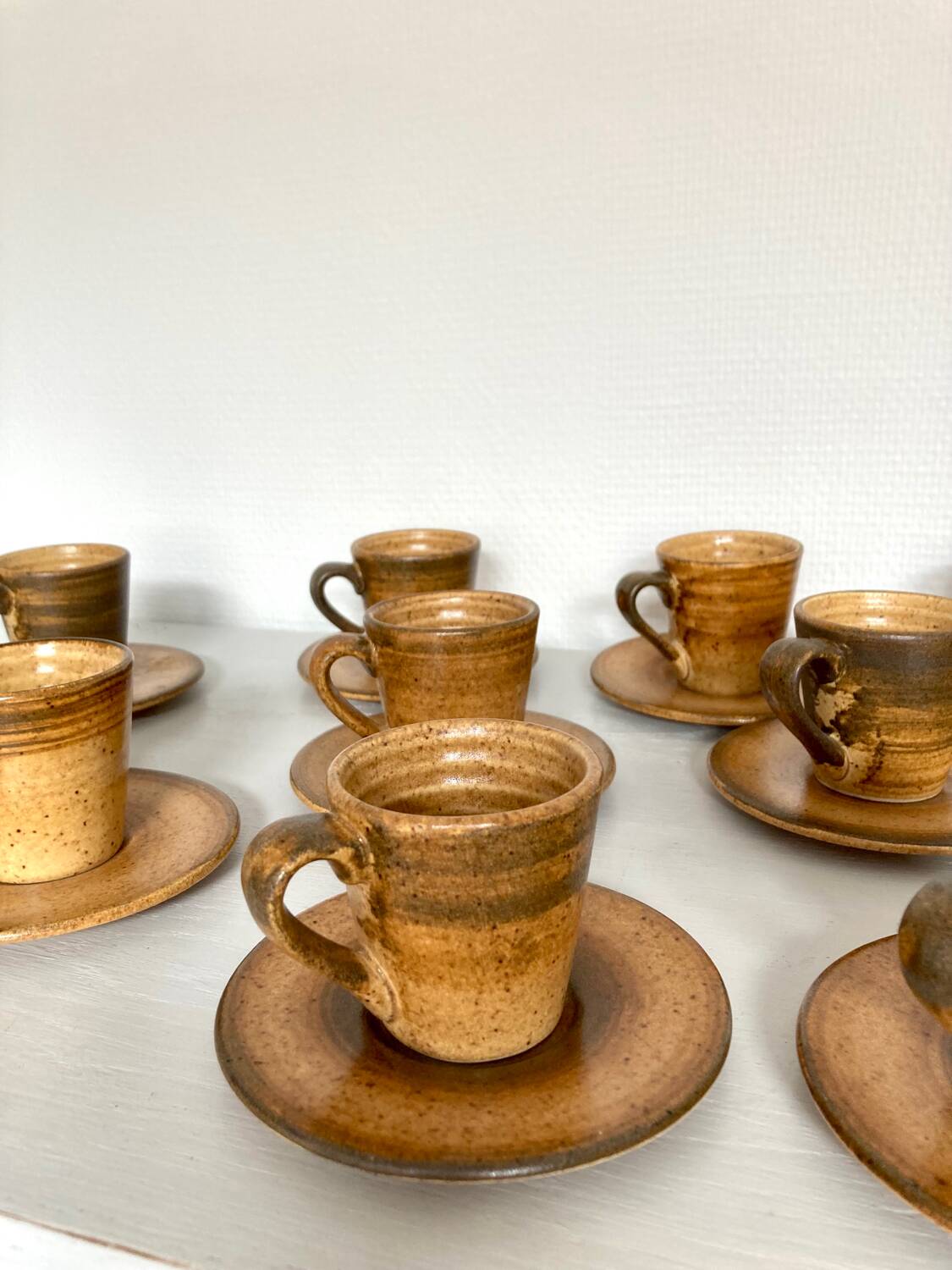 Longchamp stoneware coffee service