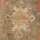 5x11 handmade wool oushak rug 344	x151cm