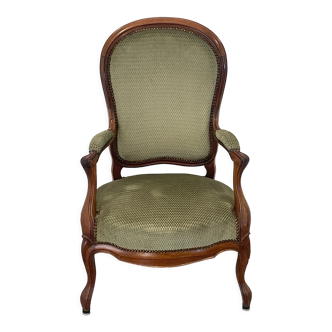 vintage antique armchair, Louis Philippe