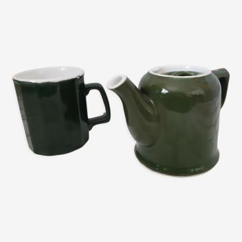 Mug and teapot