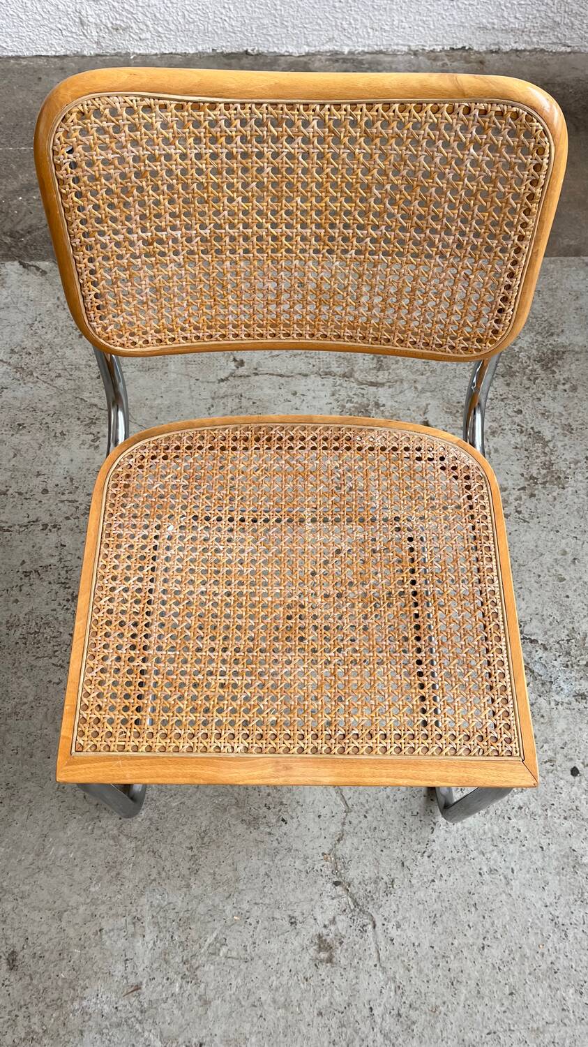 4 Cesca B32 Marcel Breuer chairs