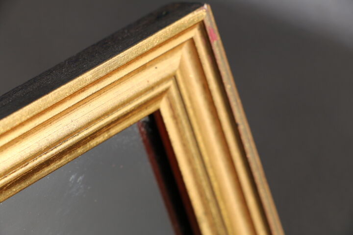 Golden mirror 113x38mm