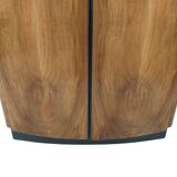 Art Deco Walnut Wardrobe by Jindřich Halabala for UP Závody, 1950s