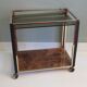 Vintage Italian beverage cart in the style of Romeo Rega, 1970