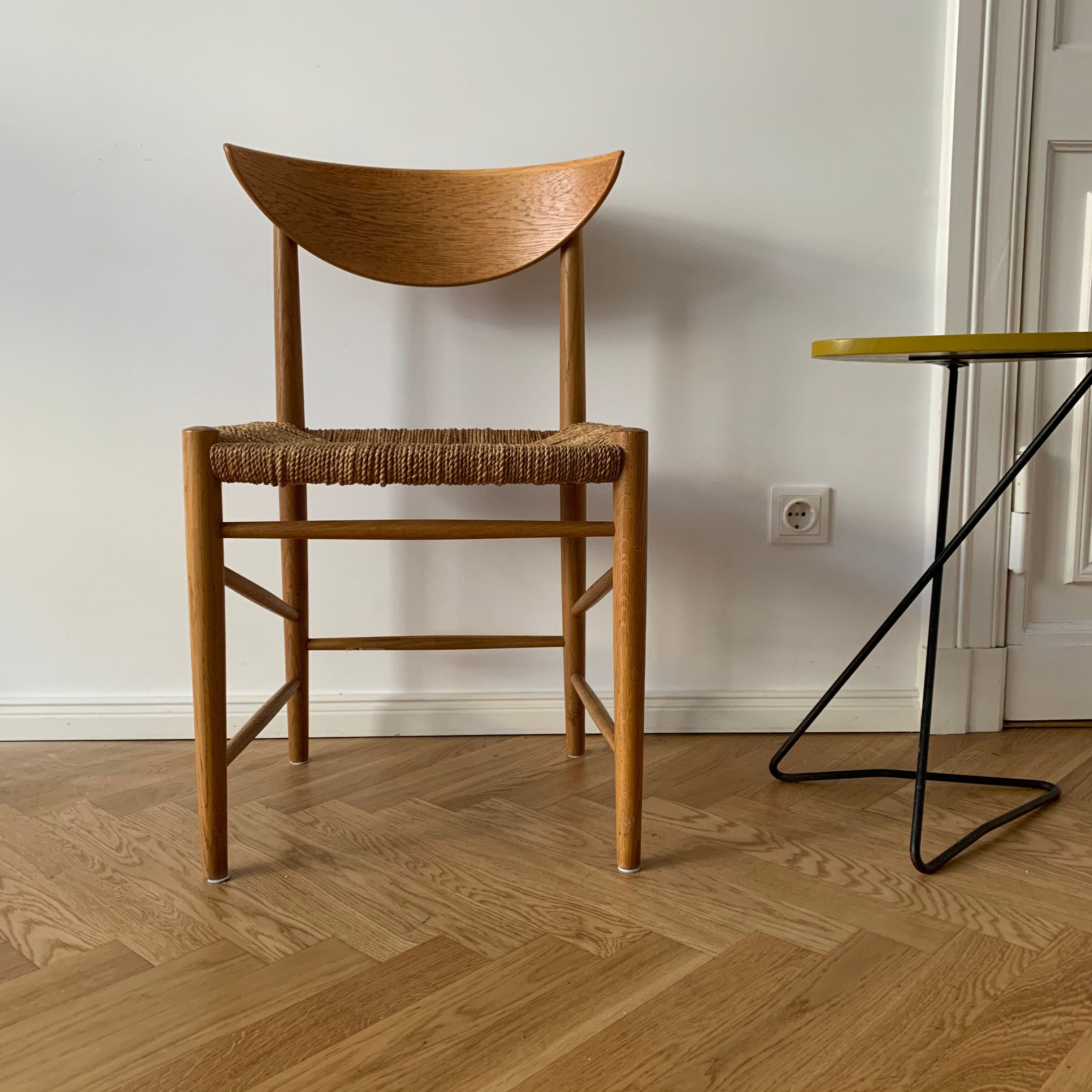 Set of 8 oak dining chairs model 316 by Peter Hvidt & Orla Mølgaard Nielsen for Søborg Mobler