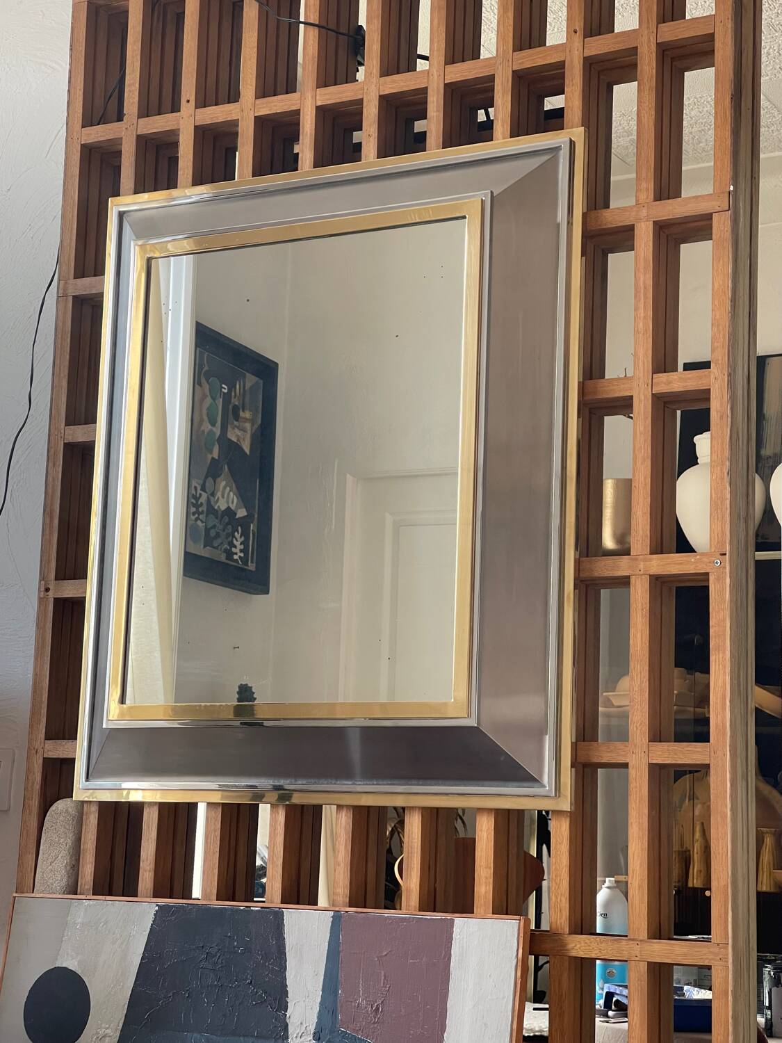1970s Mirror by Willy Rizzo