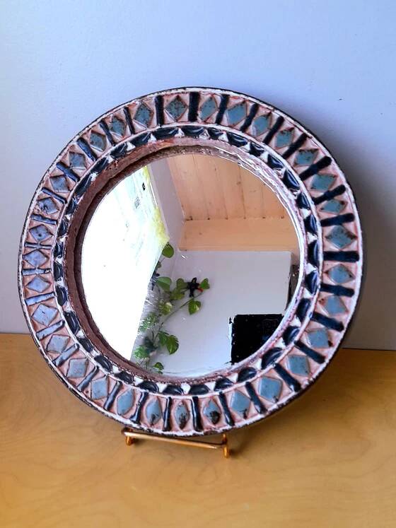 Ceramic mirror Roland Zobel 1970