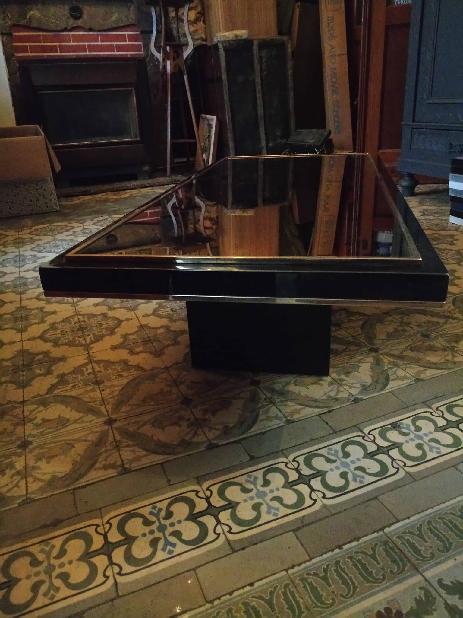 1970s vintage coffee table by Roger Vanheve