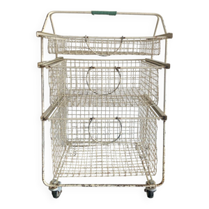 chariot metallique desserte