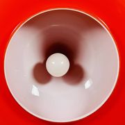 1960s/70s UFO Ceiling Lamp Hanging Lamp by Doria Leuchten Glass Space Age