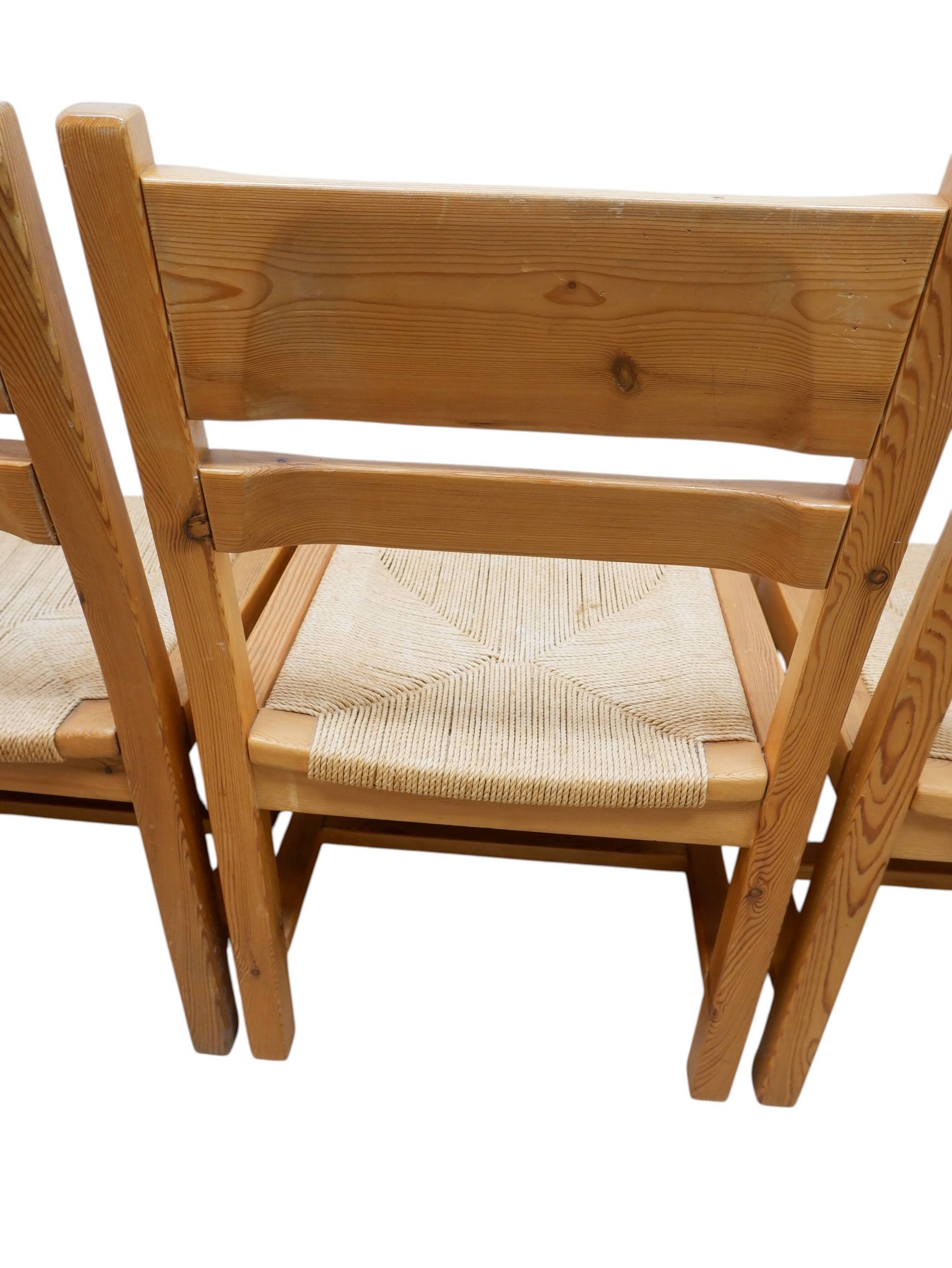 Set of 4 Danish chairs by Tage Poulsen, 1970s
