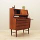 Teak secretary, Danish design, 1970s, production: Denmark