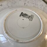Set of 6 mismatched hollow plates Digoin Sarreguemines and Lunéville 40s