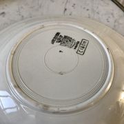 Set of 6 mismatched hollow plates Digoin Sarreguemines and Lunéville 40s
