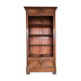 Walnut cabinet with Louis Philippe mirror door