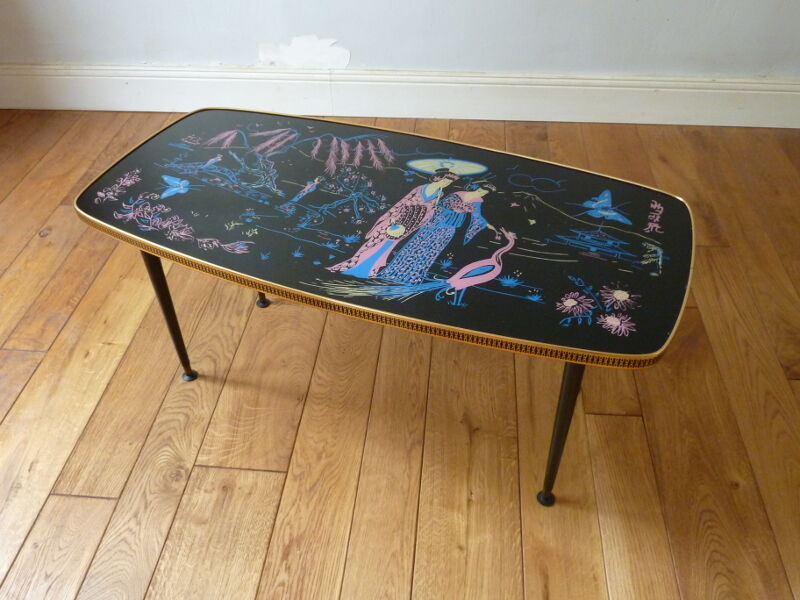 Coffee table Geishas years 50/60