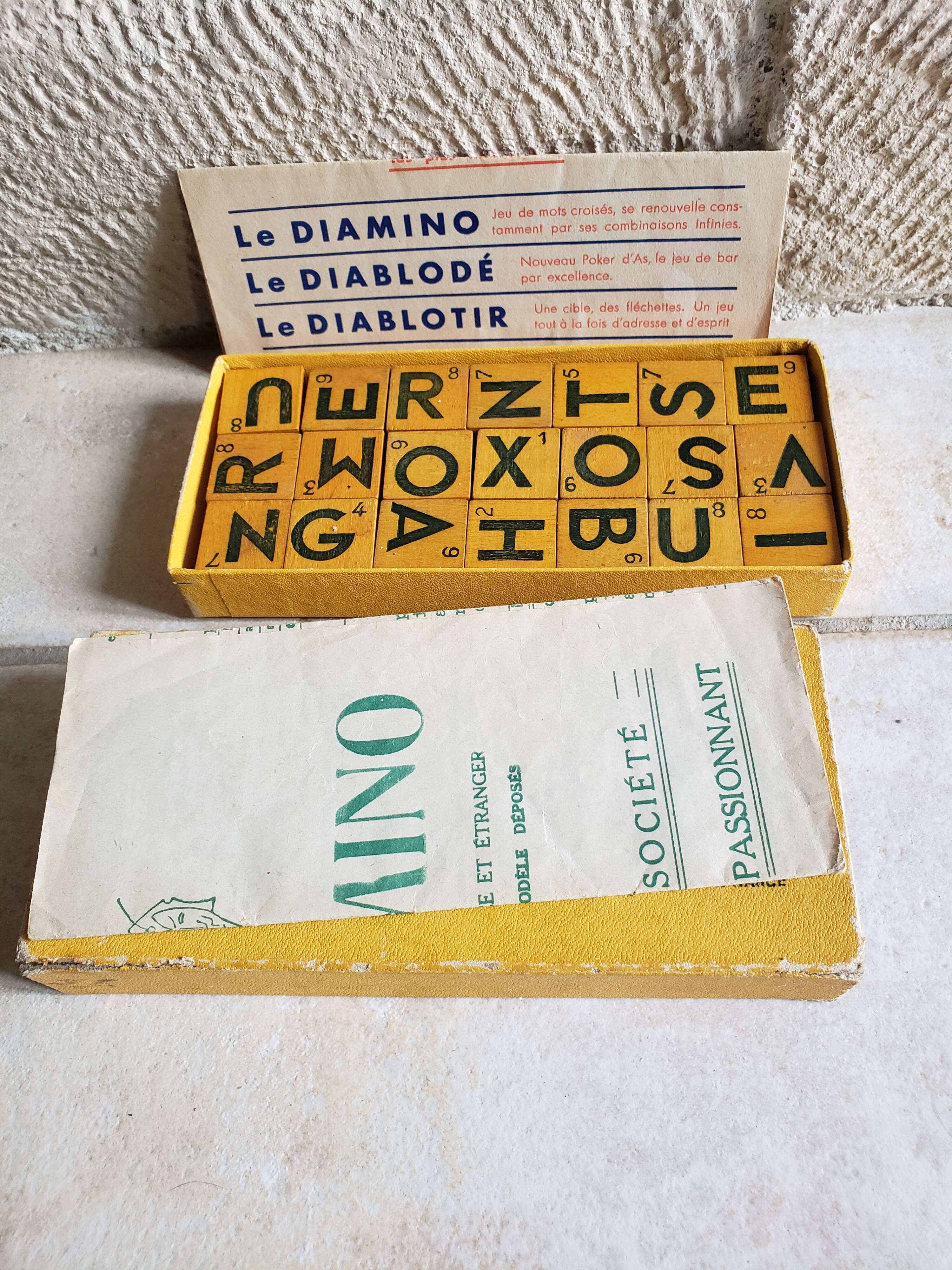 Former Diamino letter set