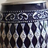 Beer mug with tin lid