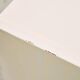 White painted nightstand with three drawers