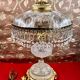 Italian style table lamp, glass artist Charles Balembois, glass & B