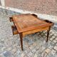 Very large double-sided mahogany desk from the Louis XVI 18th century