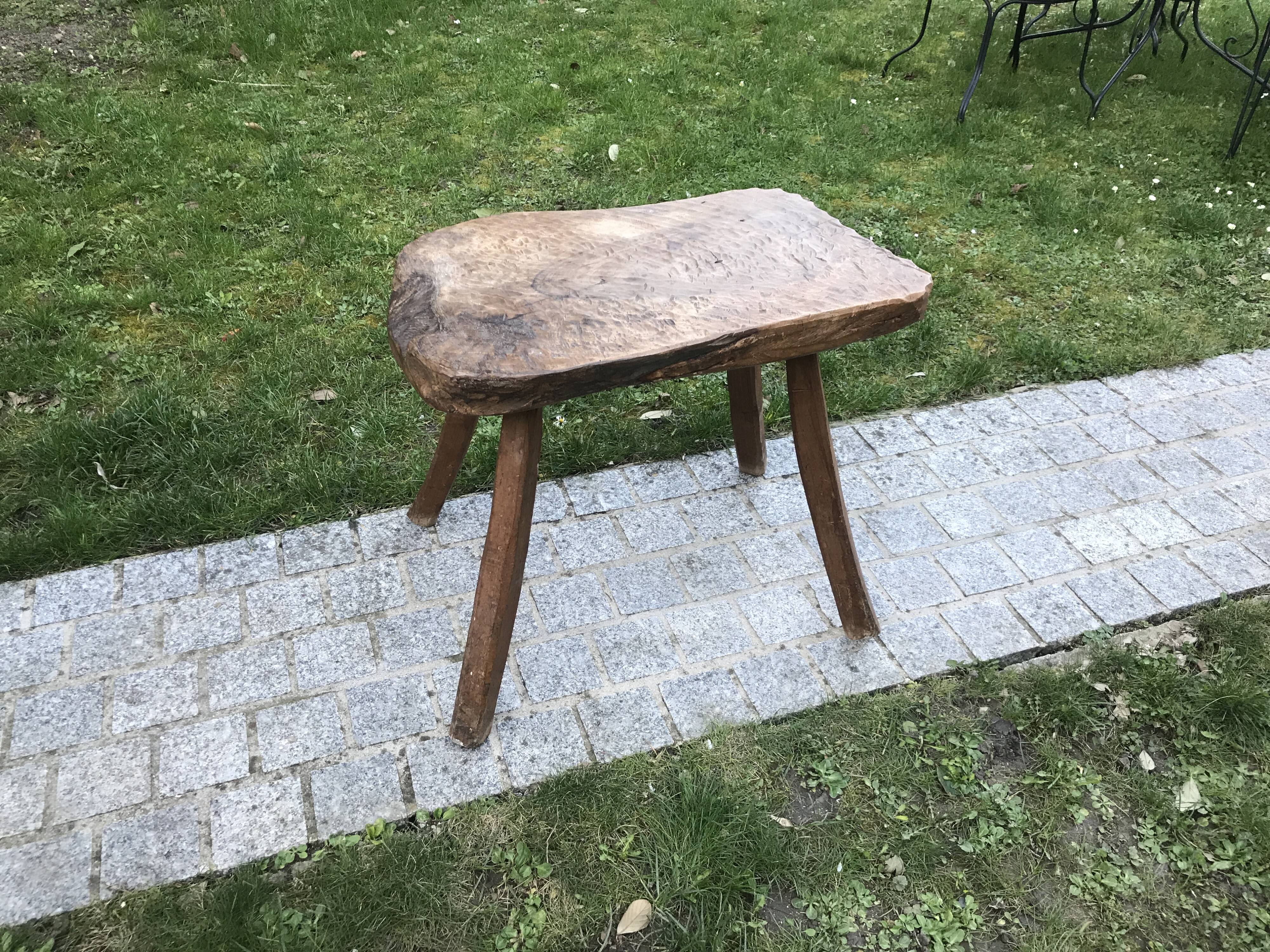 Brutalist style coffee table 1950