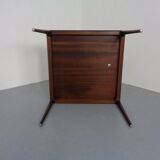 Rosewood coffee table by Johannes Andersen for CFC Silkeborg, Denmark, 1950s.