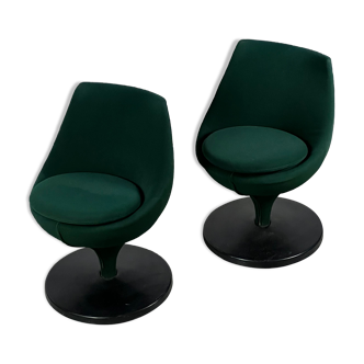 Set of 'Polaris' swivel chairs by Pierre Guariche for Meurop, 1960s