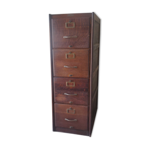 Meuble de métier à tiroirs chêne
