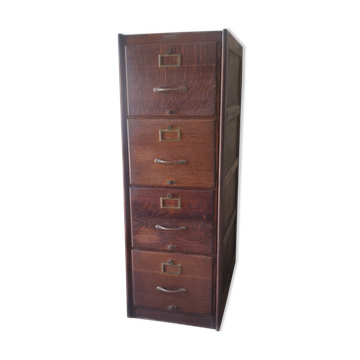 Oak drawer cabinet