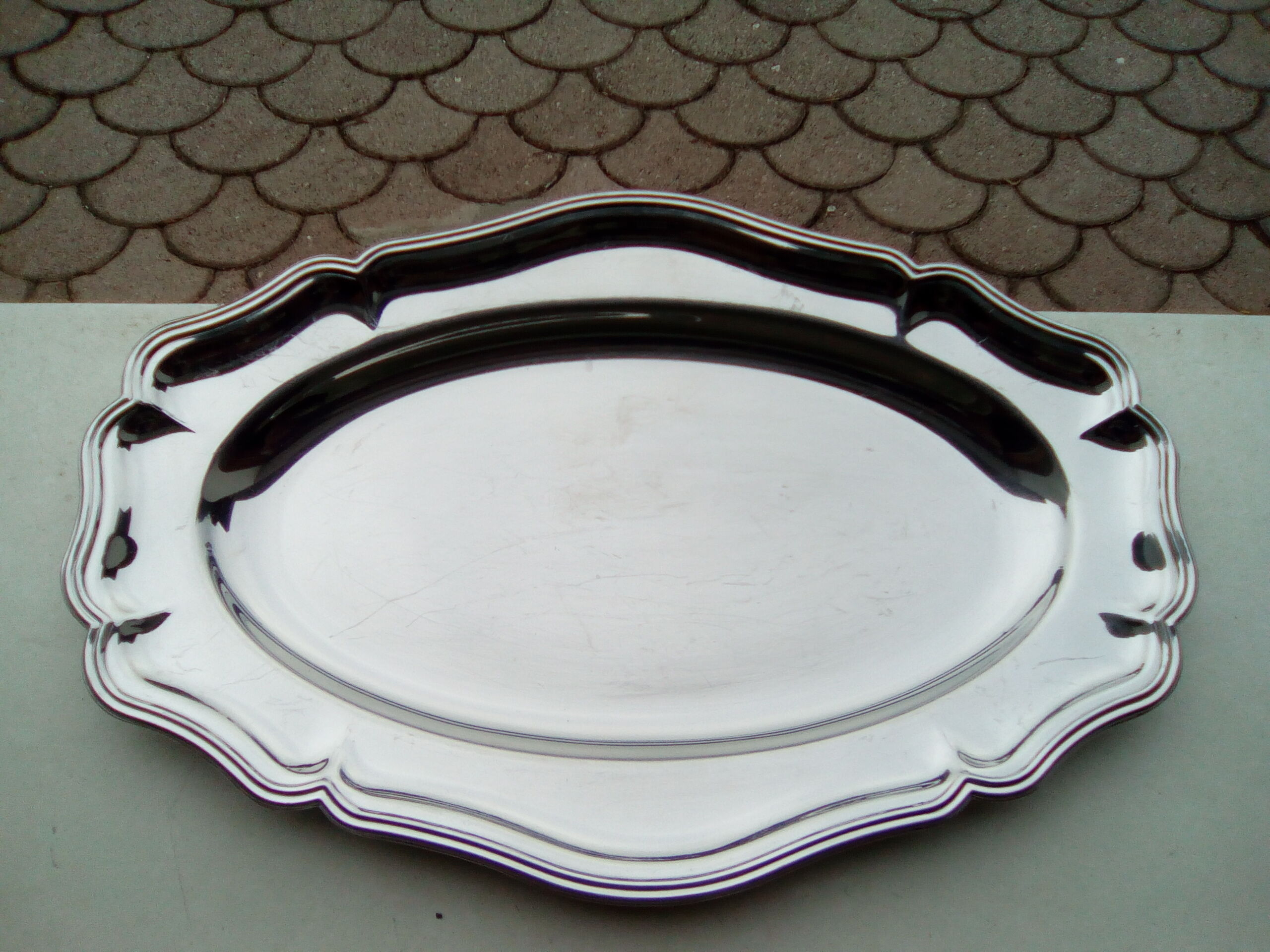 Stainless steel serving dishes 70s