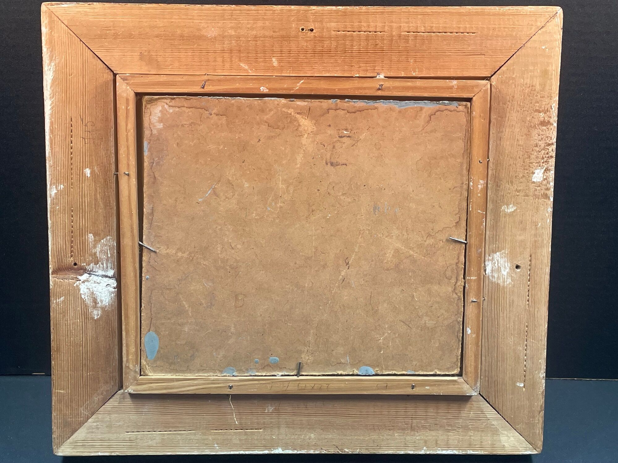 Painting in Oil frame on panel Signed Paget, Vase au Bouquet