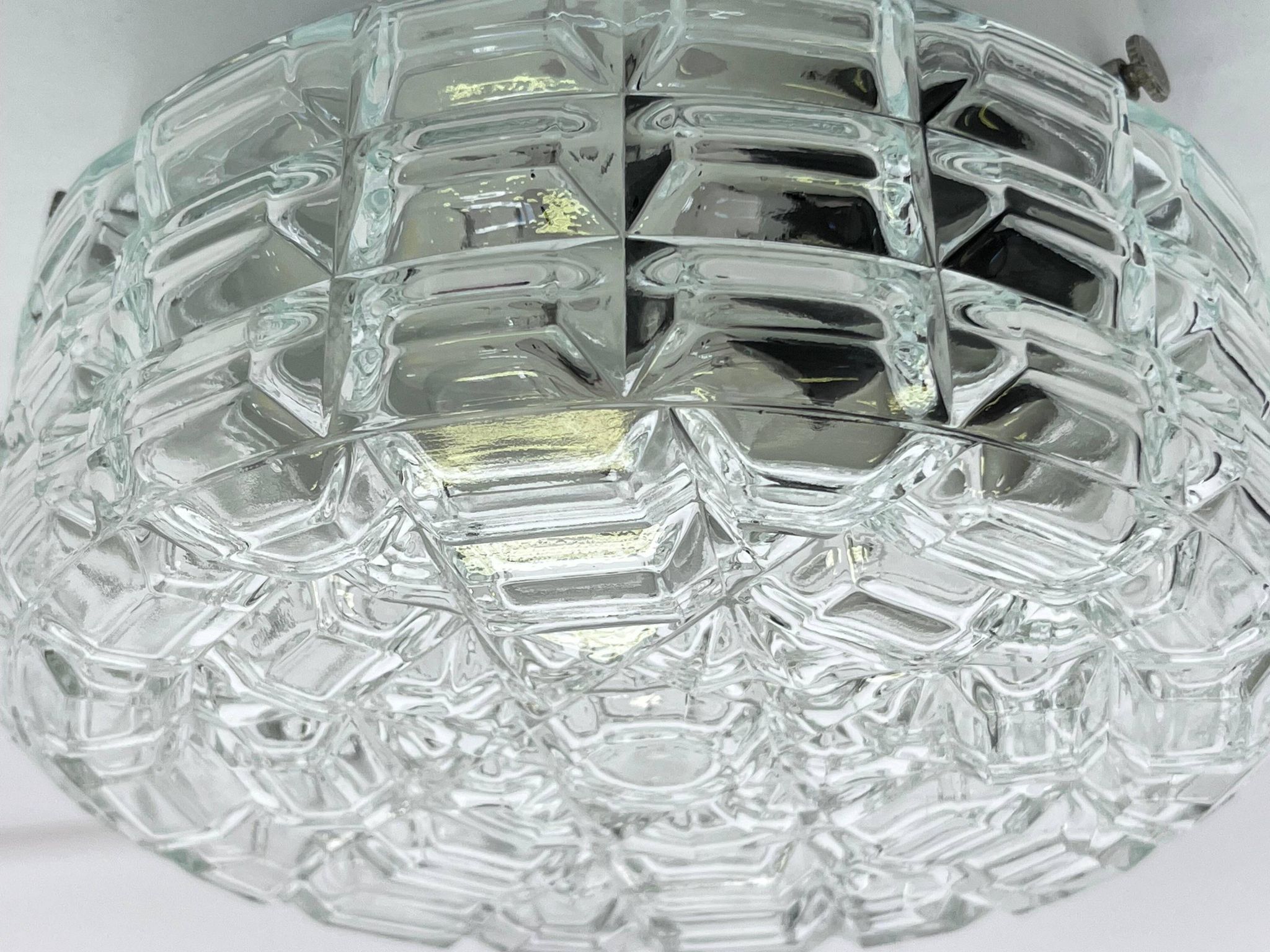 DESIGN Wall or Ceiling Lamp Midcentury, Flushmount, 1970 - 5 pieces available