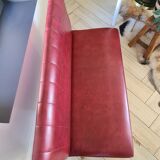 2 benches of bistro imitation leather