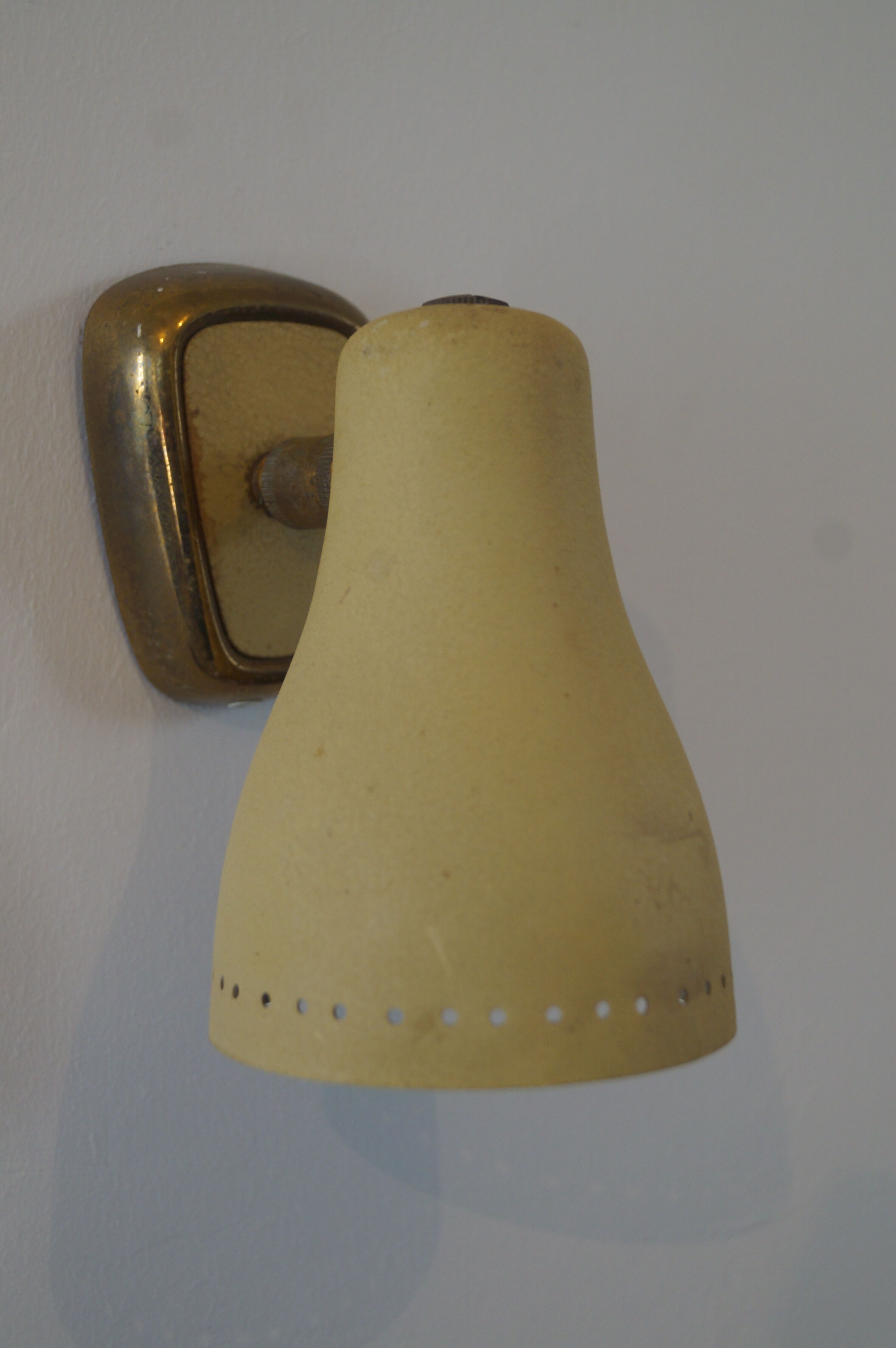 Wall lamp casserole 1950