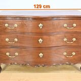 Nantes Commode from Port in Cuban Mahogany – 2nd part of the 18th century