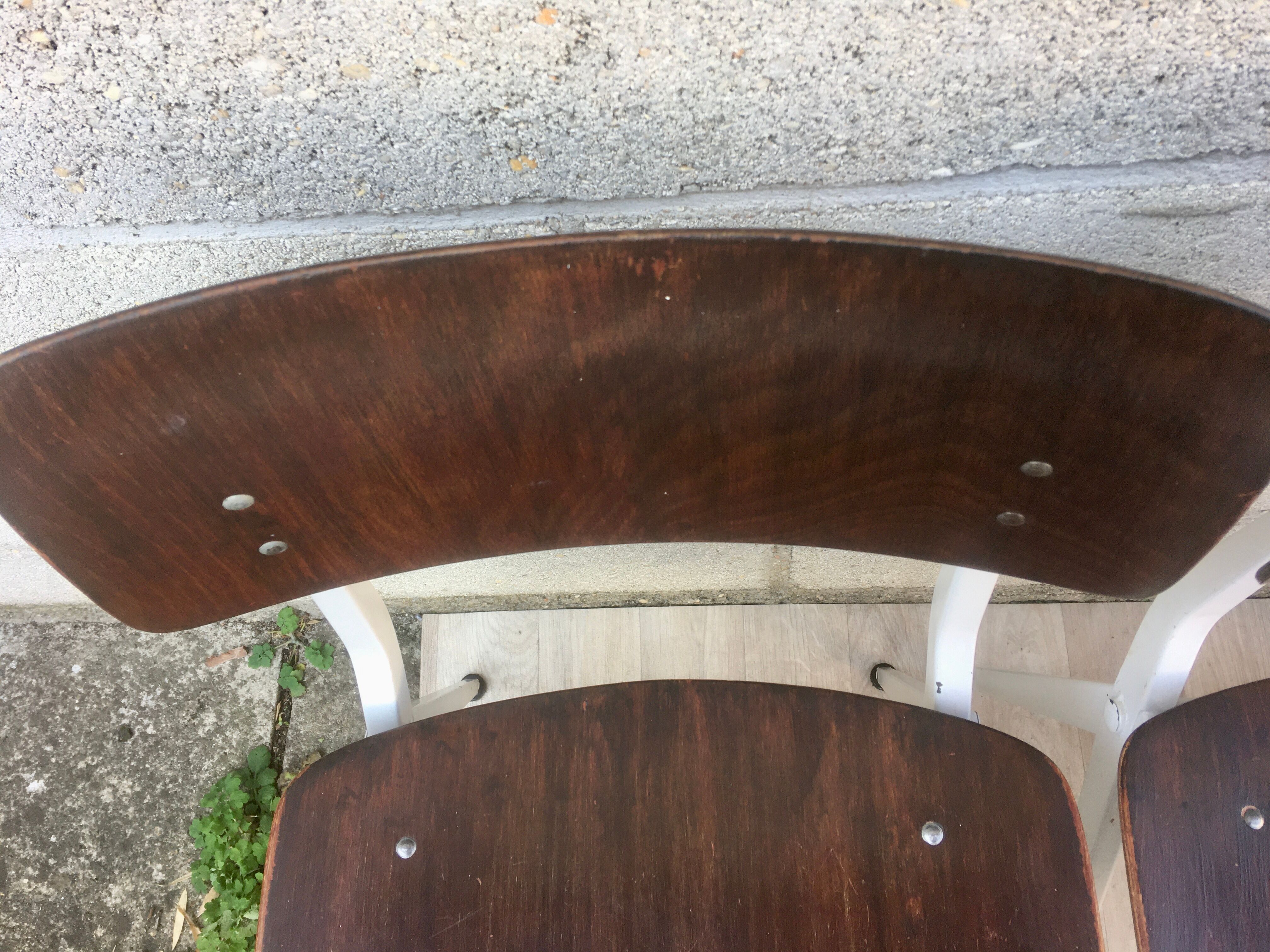 ♻️Set of 4 chairs Vintage and design Marko Kooistra