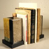 Pair of marble bookends