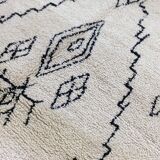 Moroccan Berber wool rug 260 x 160 Cm