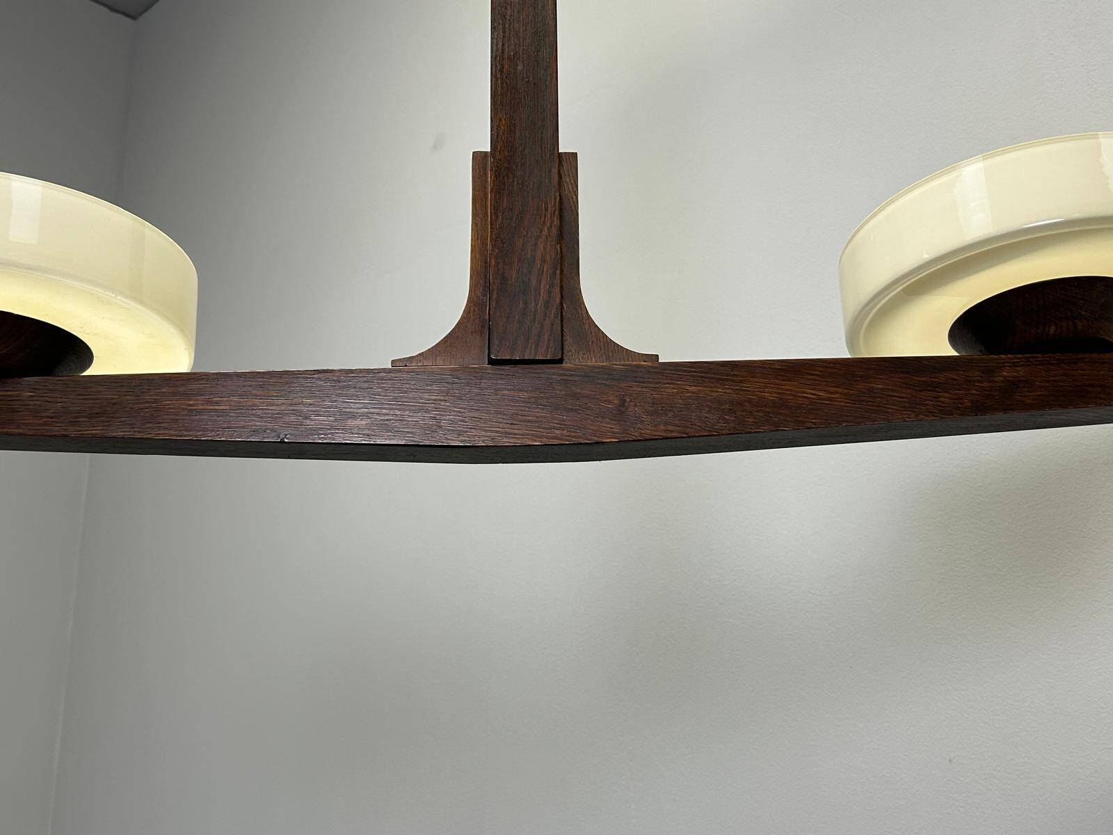 Mid-century Wooden Candlestick, 1930s