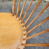 Set of 4 Windsor type chairs designed by Ethan Allen