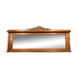 Art deco period walnut mirror circa 1930