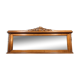 Art deco period walnut mirror circa 1930