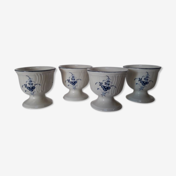 Coquetier x4 Villeroy and Boch collection old Luxembourg